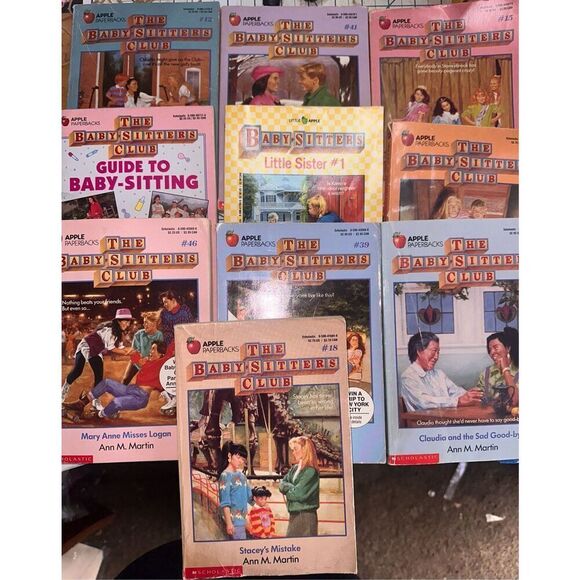 BABYSITTERS CLUB vintage chapter book collection 10 titles  #12 - Picture 1 of 1